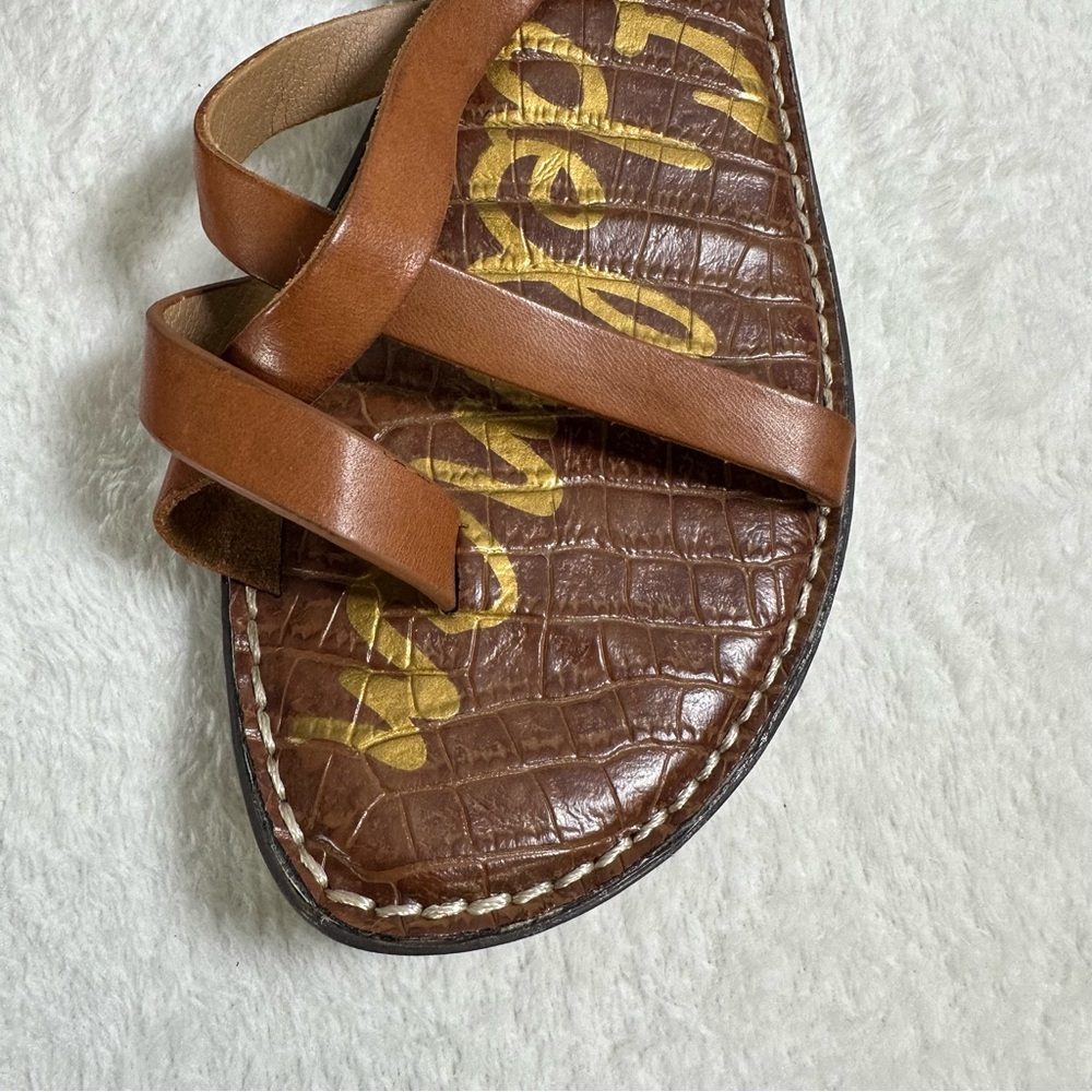 Sam Edelman Summer Gladis Brown Strappy Sandals Size 10 - Picture 10 of 11